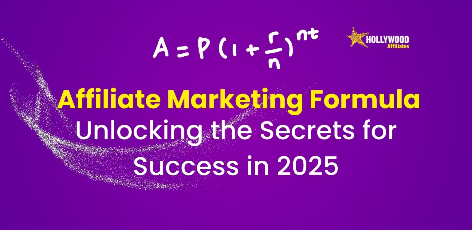 affiliate marketing formula