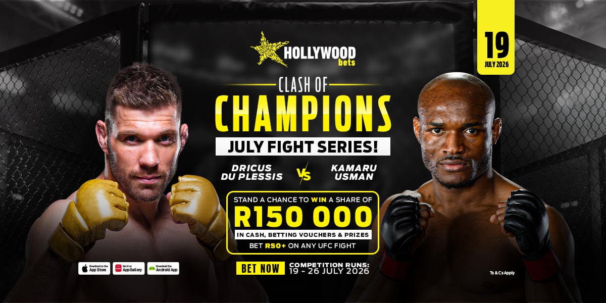 UFC CLASH OF CHAMPIONS JULY FIGHT SERIES DRICUS DU PLESSIS VS KAMARU US