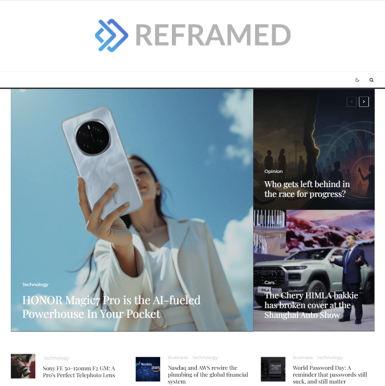Reframed affiliate marketing website South Africa
